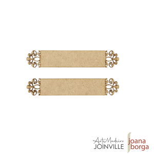 APLIQUE PLAQUINHAS 20 - P