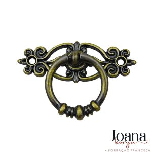 Puxador Elegante Ouro Velho