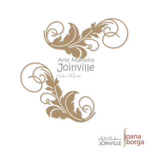 FOLHAS 28  (Arabesco) - M