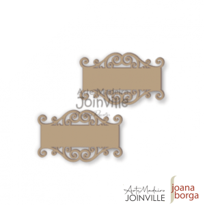 APLIQUE PLAQUINHA 30 - P