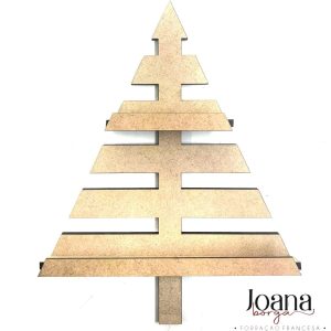 Enf. Parede Natal 03 (Árvore c/ Prateleirinhas)