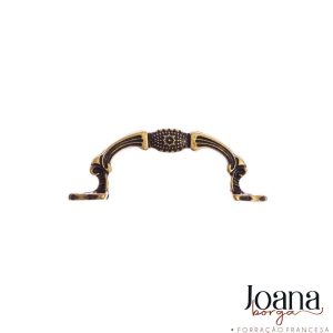 PUXADOR ALÇA FRANCESA - OURO VELHO