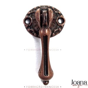 PUXADOR PÊNDULO - COBRE VELHO