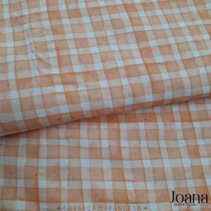 TECIDO DIGITAL ORANGE LEMONADE 03( XADREZ)