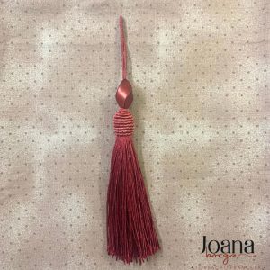 TASSEL C/ PEDRARIAS - Vermelho
