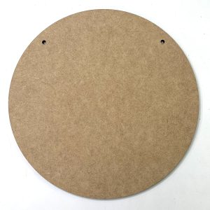 Placa Scrap Redonda 01 (Cod. 48061) 25x25 cm