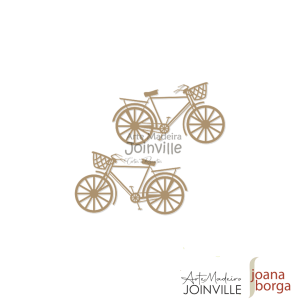 APLIQUE BICICLETA 03 (Cesta Frontal) - PP