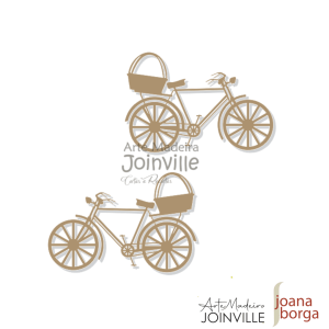 APLIQUE BICICLETA 01 (Cesta Atrás) - P