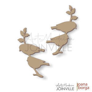 APLIQUE GALHOS E PÁSSAROS 17