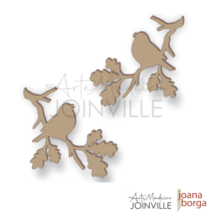 APLIQUE GALHOS E PÁSSAROS 19