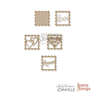 APLIQUE SELO 02 (Quadrado)