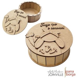 CAIXA REDONDA PÁSCOA 02 (Coelhinha)