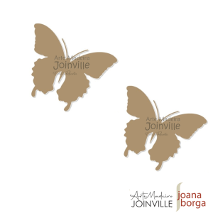 APLIQUE BORBOLETA 08 - M