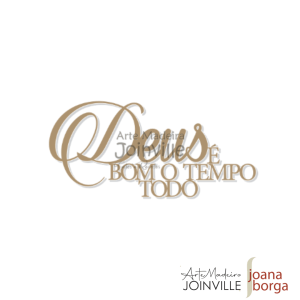 DEUS É BOM O TEMPO TODO (Escrita 02)