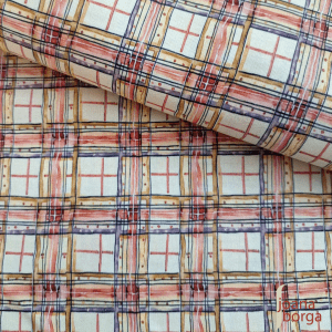 TECIDO DIGITAL FLORALICE XADREZ