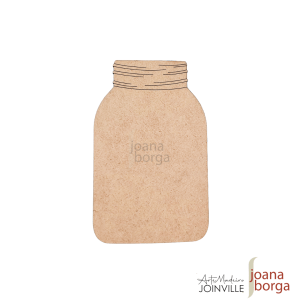 APLIQUE UTENSÍLIOS 13 (Vidro de Conserva) POTE