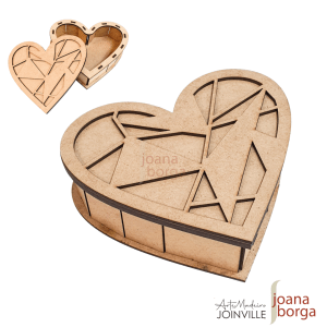 CAIXA CORAÇÃO (Com Aplique) - M