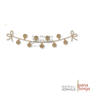 APLIQUE BANDEIRINHA NATAL 04