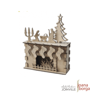 ENFEITE BALCÃO NATAL 11 (Lareira 03)