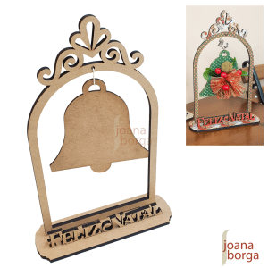 ENFEITE BALCÃO ARCO COM SINO