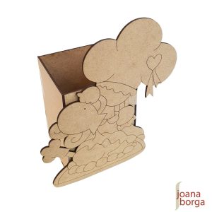 CAIXA PORTA TALHER / PORTA TRECO COZINHEIRA