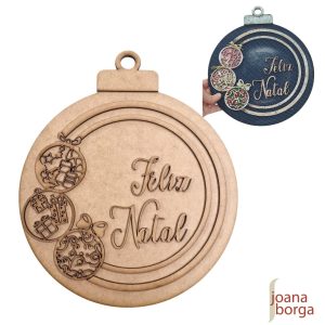 GUIRLANDA BOLA FELIZ NATAL