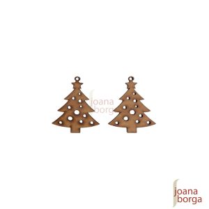 APLIQUE PINHEIRO DE NATAL - 2 unidades