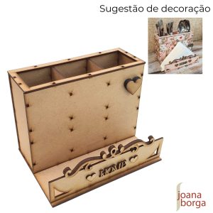 KIT PORTA TALHERES E GUARDANAPOS