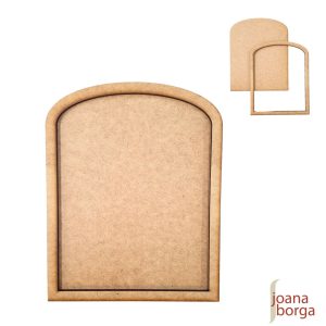 PLACA COM MOLDURA 6mm
