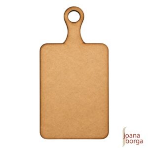 PLACA TABUA COZINHA ARREDONDADA 6mm