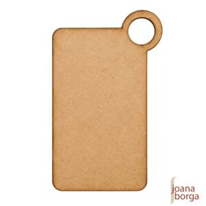 PLACA TABUA COZINHA COM CANTO REDONDO 6mm