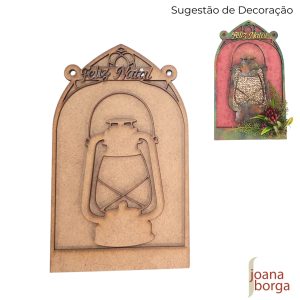 PLACA LAMPIÃO NATAL