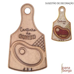 PLACA CANTINHO CHURRASCO