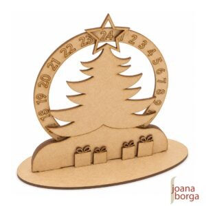 CALENDÁRIO DO ADVENTO PINHEIRO DE NATAL