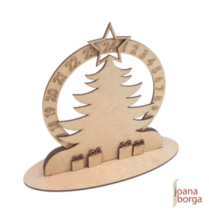CALENDÁRIO DO ADVENTO PINHEIRO DE NATAL