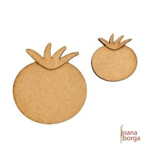 TOMATE - APLIQUES - 2 UNIDADES