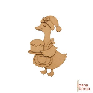 GANSA COM PANETONE P - APLIQUE COM SOBREPOSIÇÃO