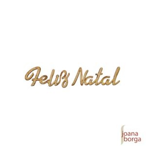 FELIZ NATAL 01 - 8 x 1,6cm
